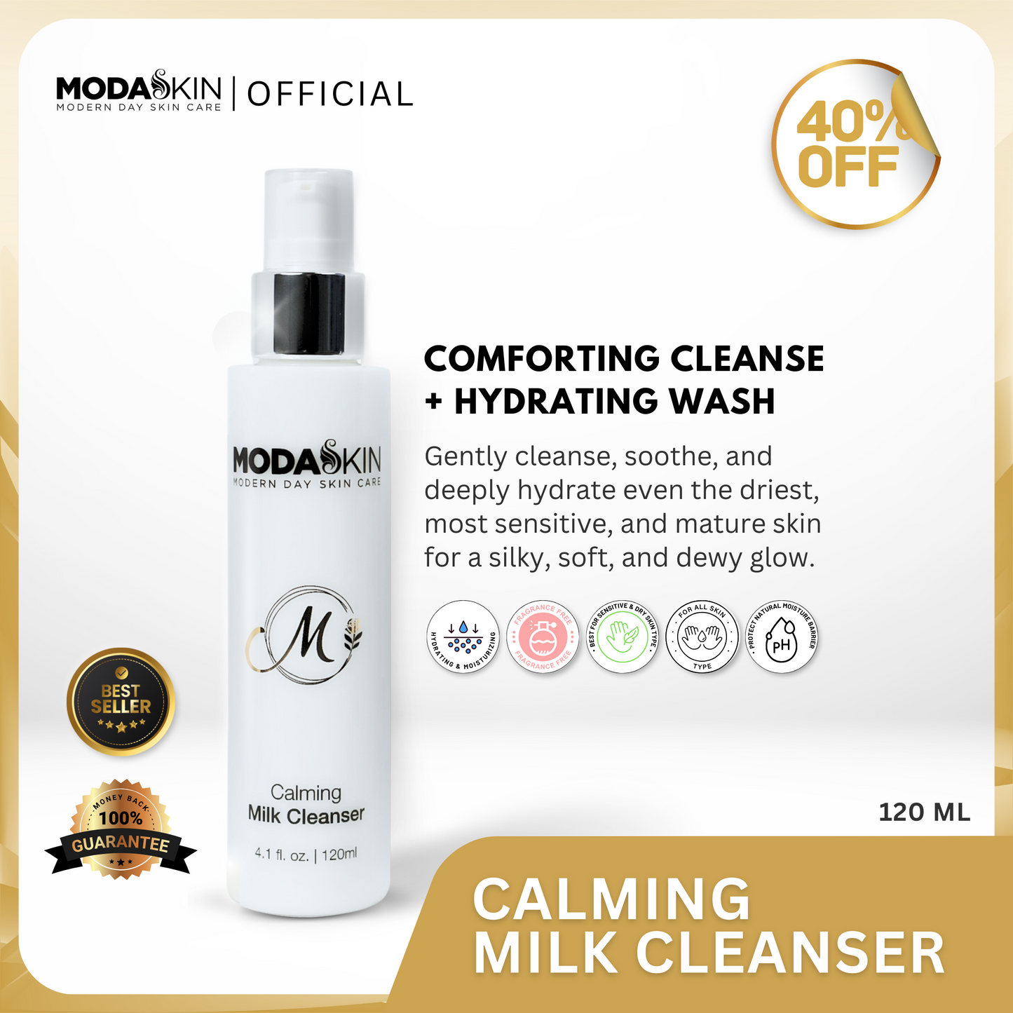 Calming Milk Cleanser