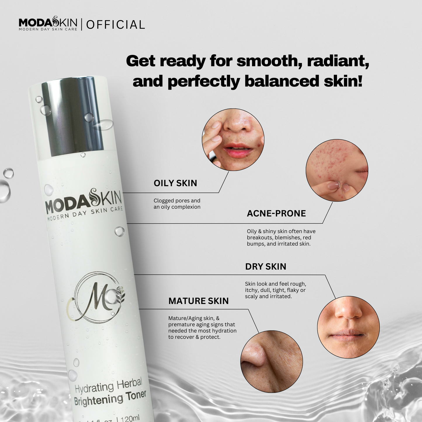 Hydrating Herbal Brightening Toner