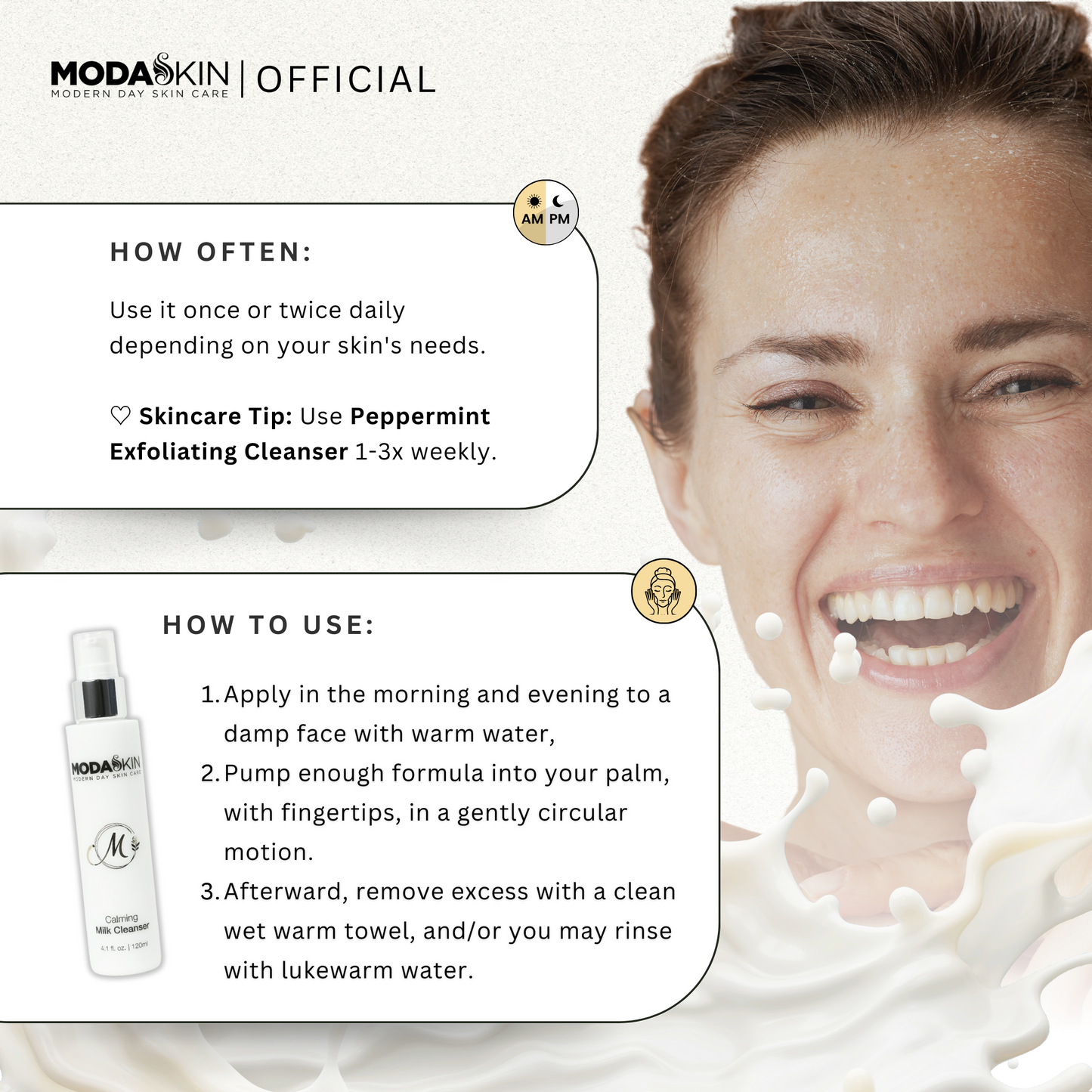 Calming Milk Cleanser