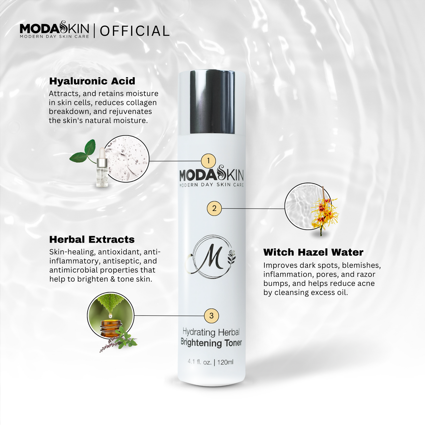 Hydrating Herbal Brightening Toner