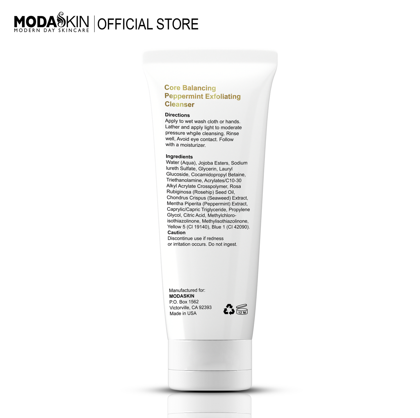 Core Balancing Peppermint Exfoliating Cleanser