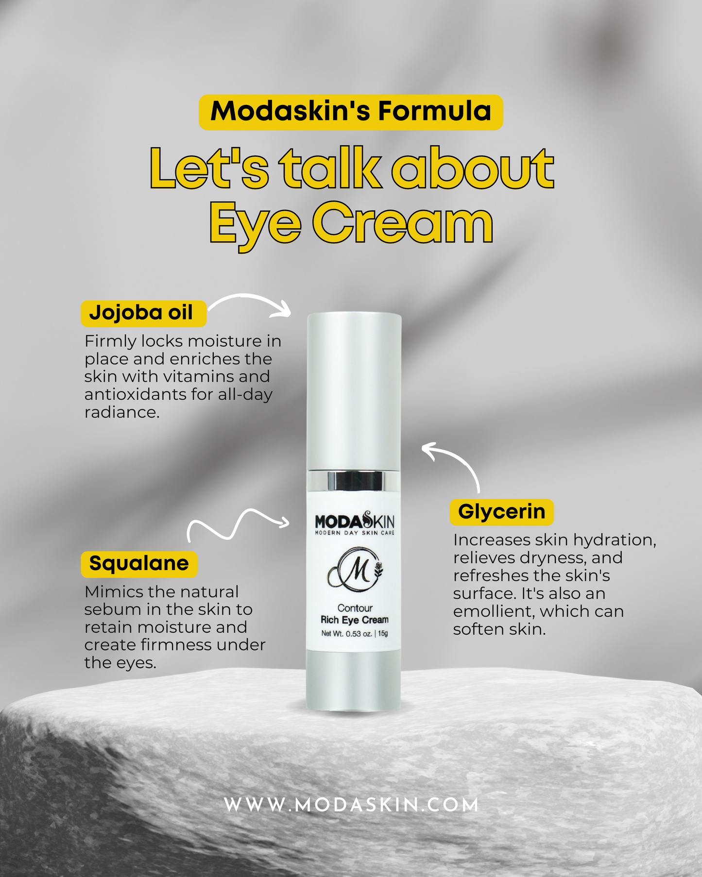 Modaskin Contour Rich Eye Cream anti aging cream